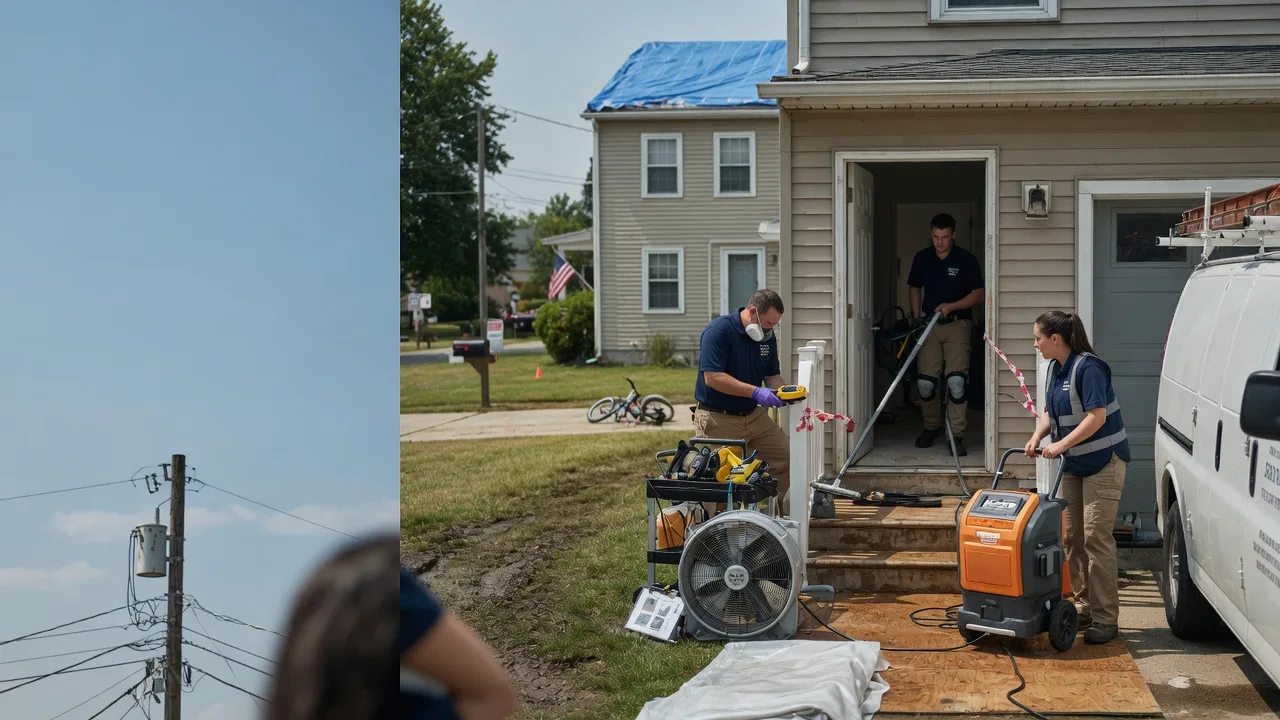 Water Damage Repair in Mark Center, OH near me